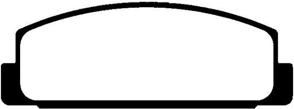 ABTEX fékbetétkészlet, tárcsafék - PLU372 - TothCarparts