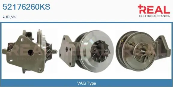 REAL Törzscsoport, turbótöltő - 52176260KS - TothCarparts