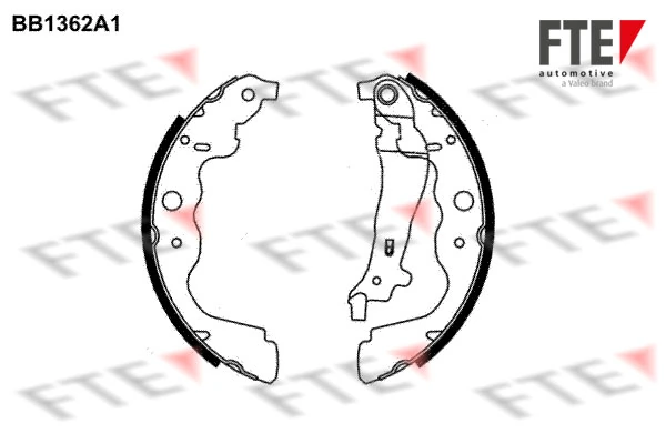 FTE fékpofakészlet - 9100110 - TothCarparts
