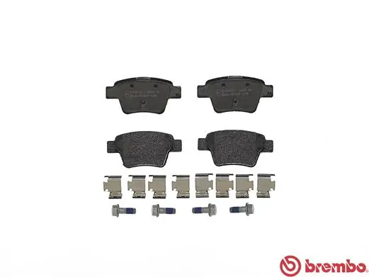A.B.S. fékbetétkészlet, tárcsafék - P 61 080 - TothCarparts