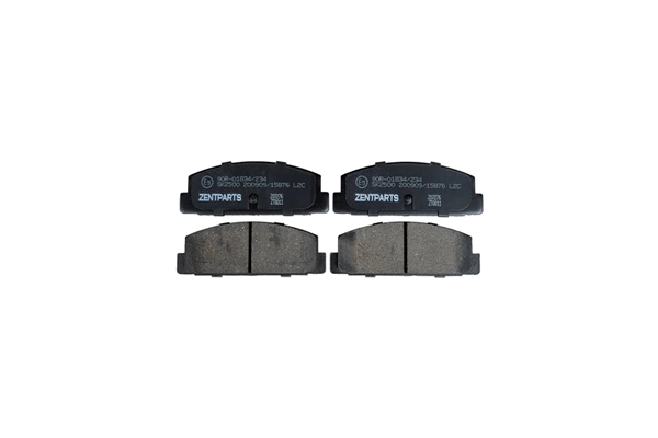 ZentParts fékbetétkészlet, tárcsafék - Z07276 - TothCarparts