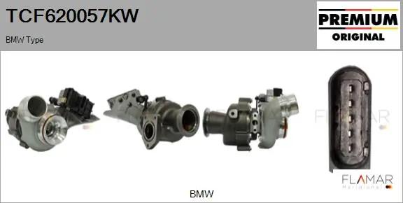 FLAMAR töltő, feltöltés - TCF620057KW - TothCarparts