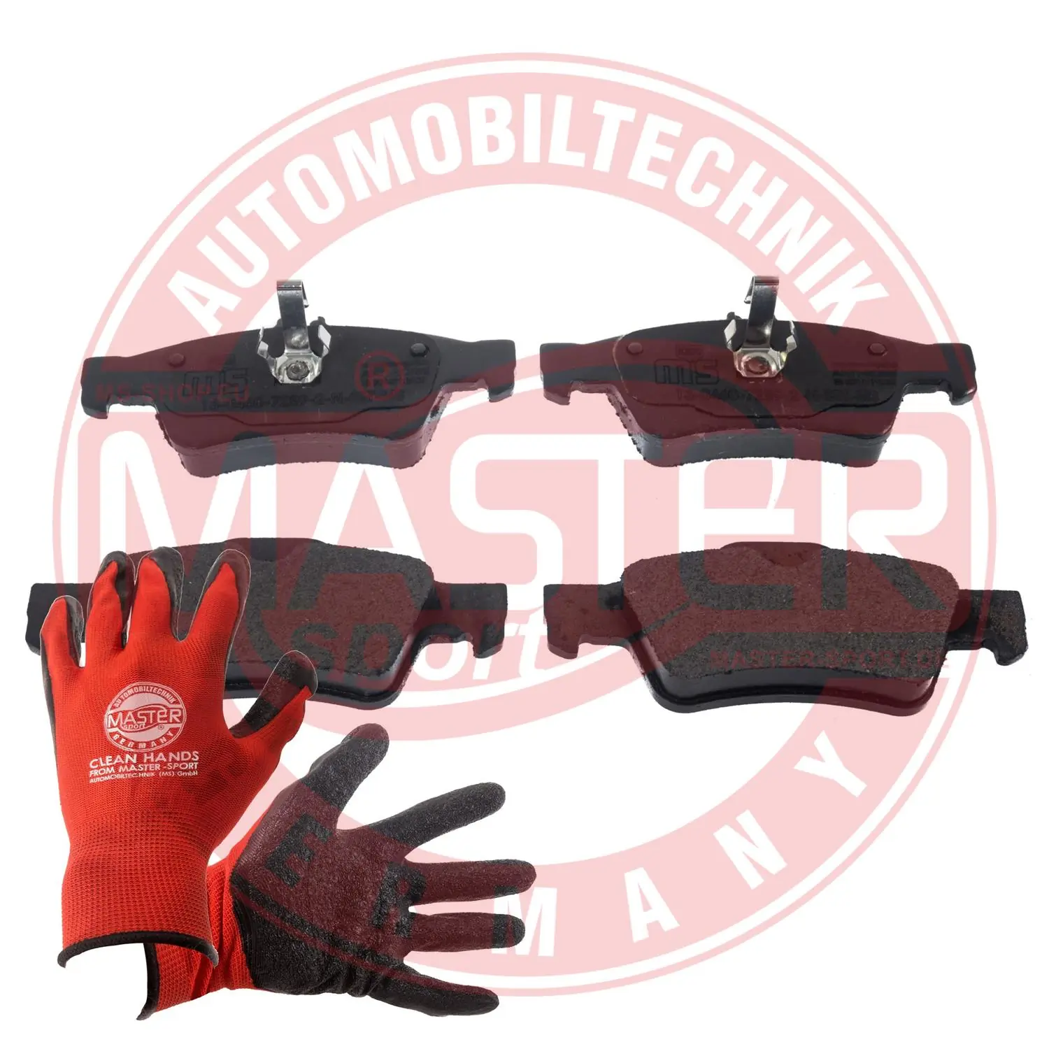 MASTER-SPORT GERMANY fékbetétkészlet, tárcsafék - 13046072592N-SET-MSP - TothCarparts