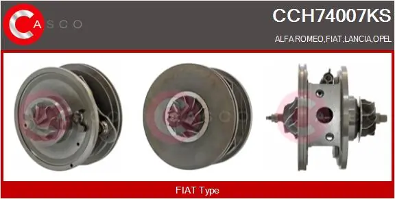 CASCO Törzscsoport, turbótöltő - CCH74007KS - TothCarparts