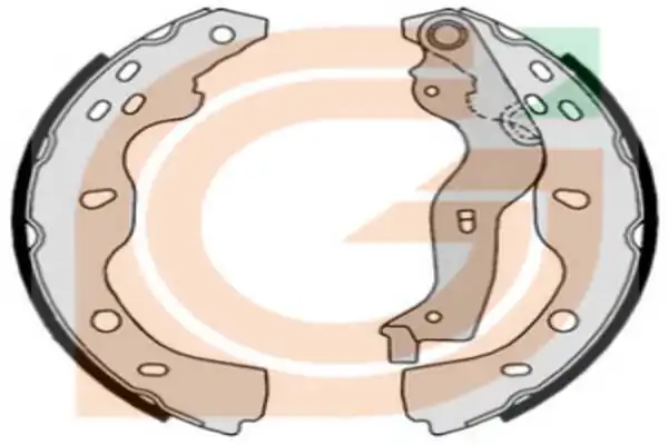 GAMA-SA fékpofakészlet - GB10691 - TothCarparts