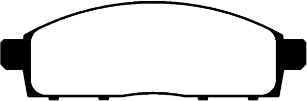 ABTEX fékbetétkészlet, tárcsafék - PLU1276 - TothCarparts