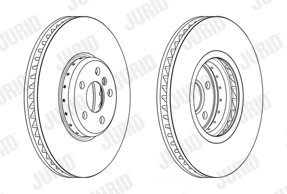 JURID féktárcsa - 563211JC-1 - TothCarparts