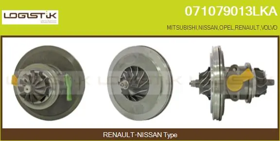 LGK Törzscsoport, turbótöltő - 071079013LKA - TothCarparts