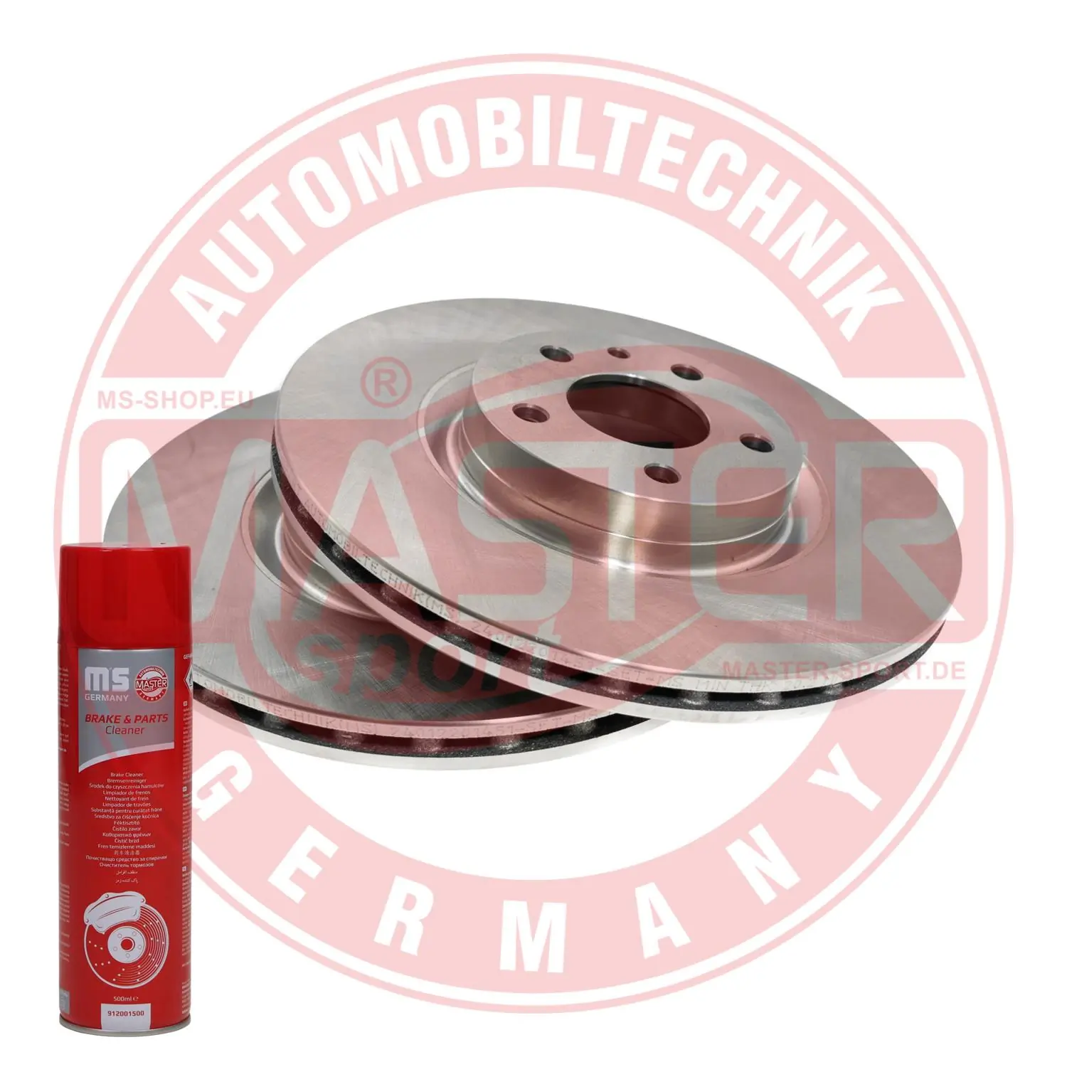 MASTER-SPORT GERMANY féktárcsa - 24012201451-SET-MSP - TothCarparts