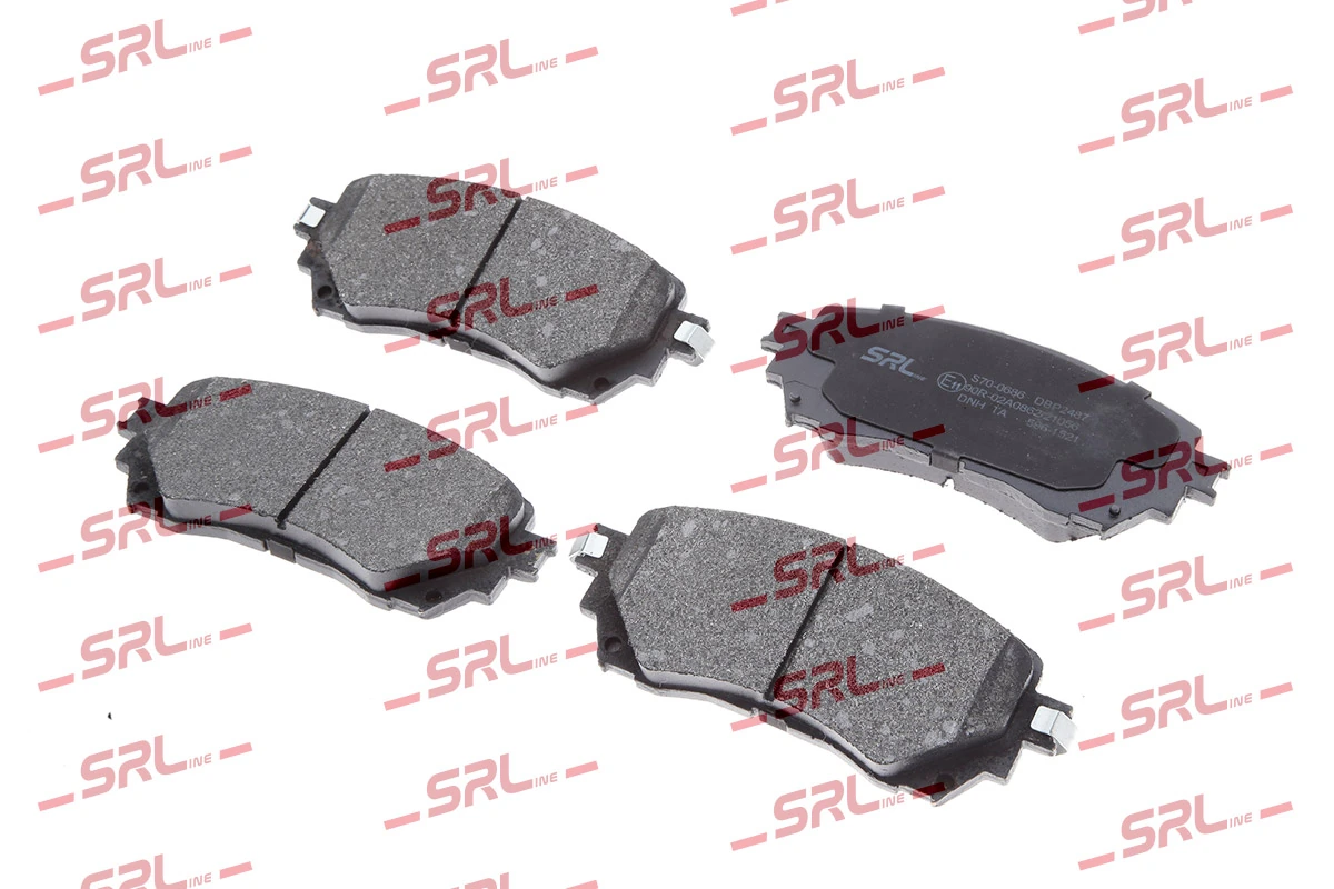 SRLine fékbetétkészlet, tárcsafék - S70-0686 - TothCarparts