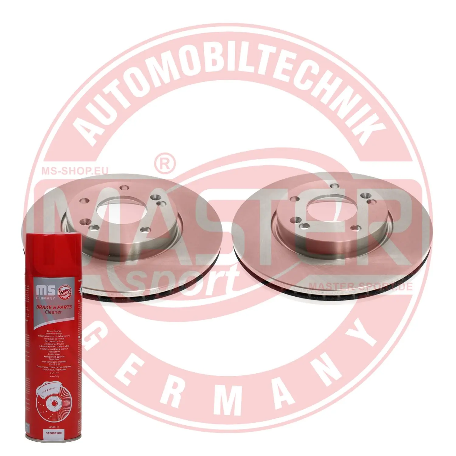 MASTER-SPORT GERMANY féktárcsa - 24012601281-SET-MSP - TothCarparts