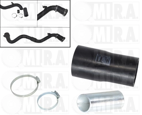 MI.R.A. Töltőlevegő cső - 16/4589R - TothCarparts