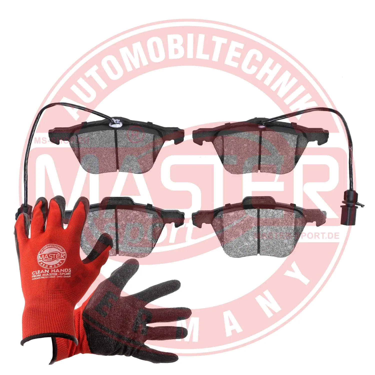 MASTER-SPORT GERMANY fékbetétkészlet, tárcsafék - 13046071532N-SET-MSP - TothCarparts