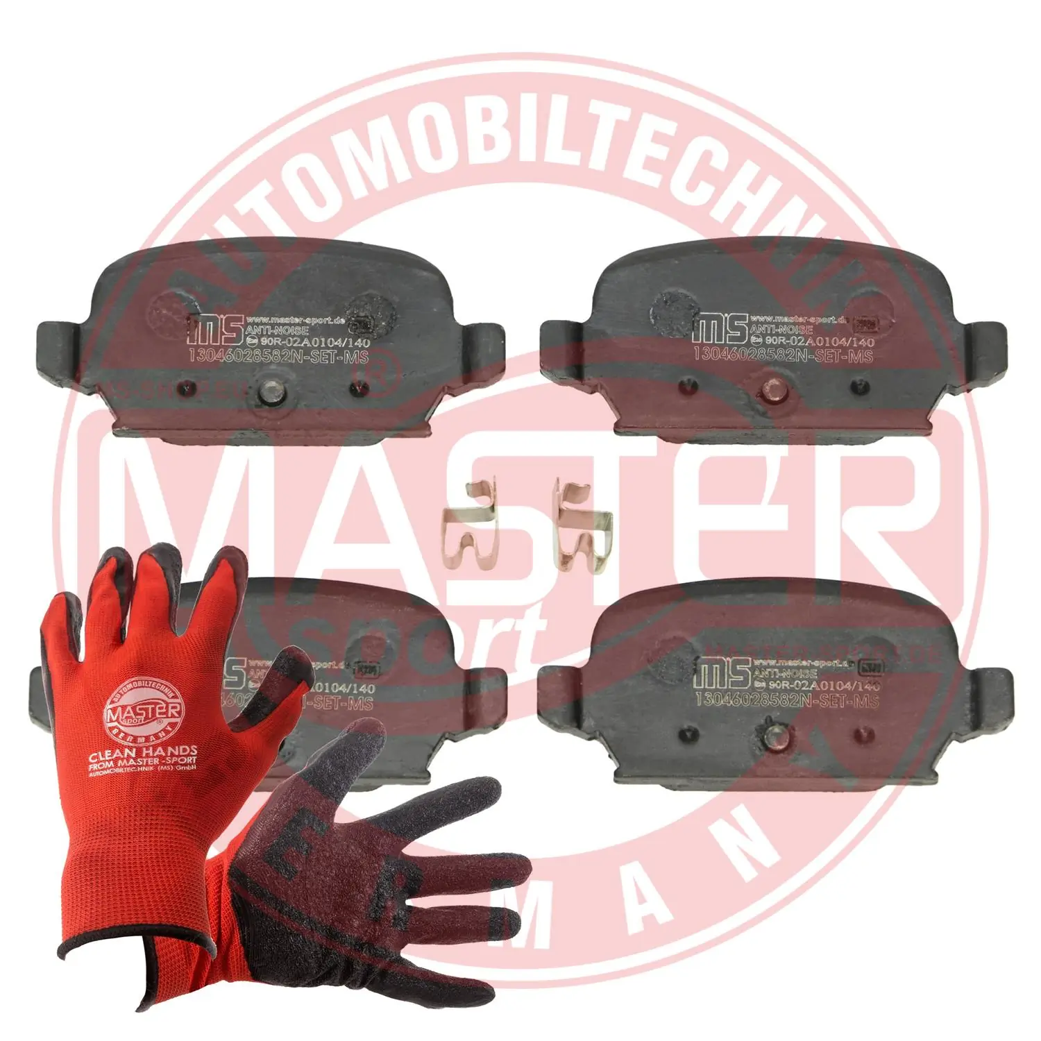 MASTER-SPORT GERMANY fékbetétkészlet, tárcsafék - 13046028582N-SET-MSP - TothCarparts