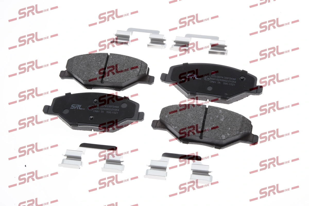SRLine fékbetétkészlet, tárcsafék - S70-0674 - TothCarparts