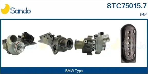 SANDO töltő, feltöltés - STC75015.7 - TothCarparts