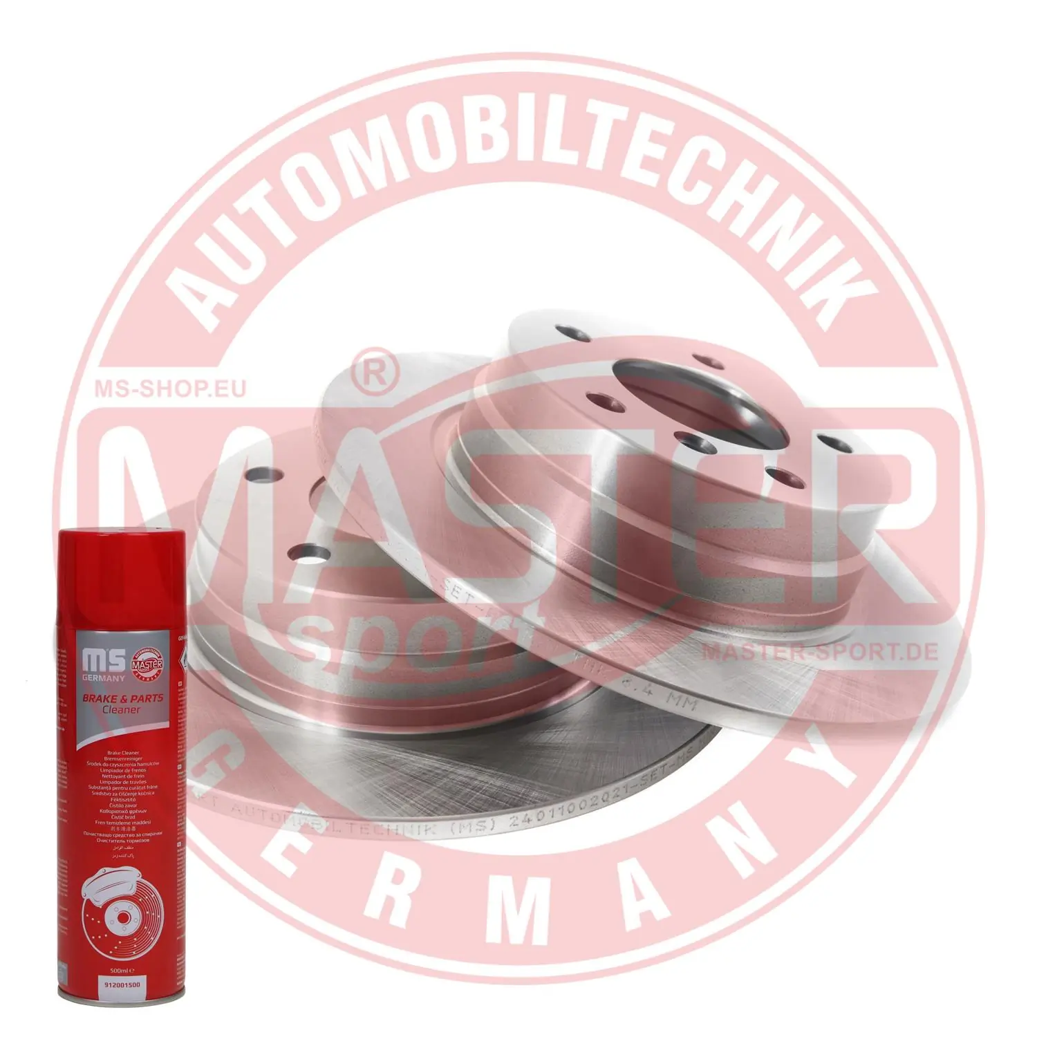 MASTER-SPORT GERMANY féktárcsa - 24011002021-SET-MSP - TothCarparts