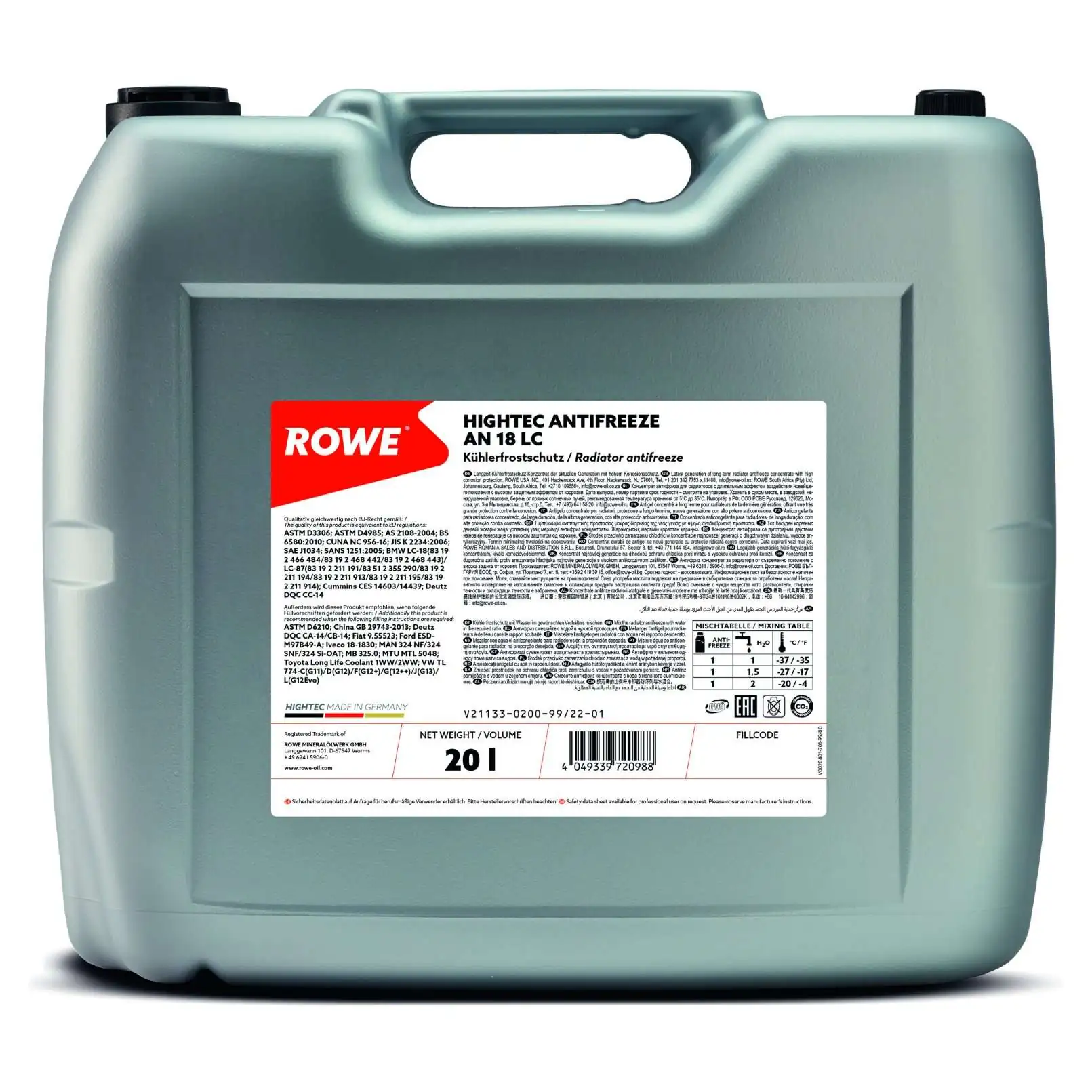 ROWE Fagyálló - 21133-0200-99 - TothCarparts