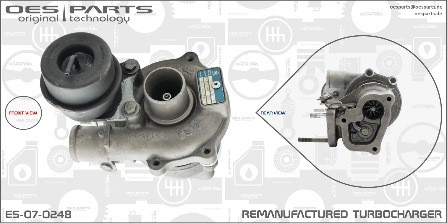 OES PARTS töltő, feltöltés - ES-07-0248 - TothCarparts