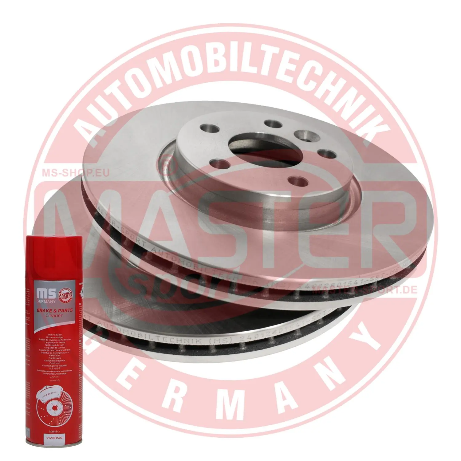 MASTER-SPORT GERMANY féktárcsa - 24012801541-SET-MSP - TothCarparts