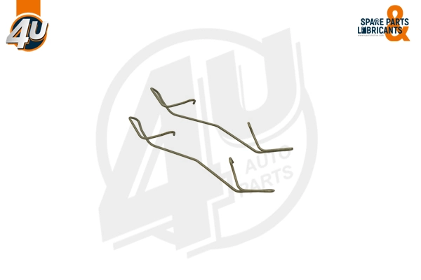 4U Autoparts tartozékkészlet, tárcsafékbetét - 47189VV - TothCarparts