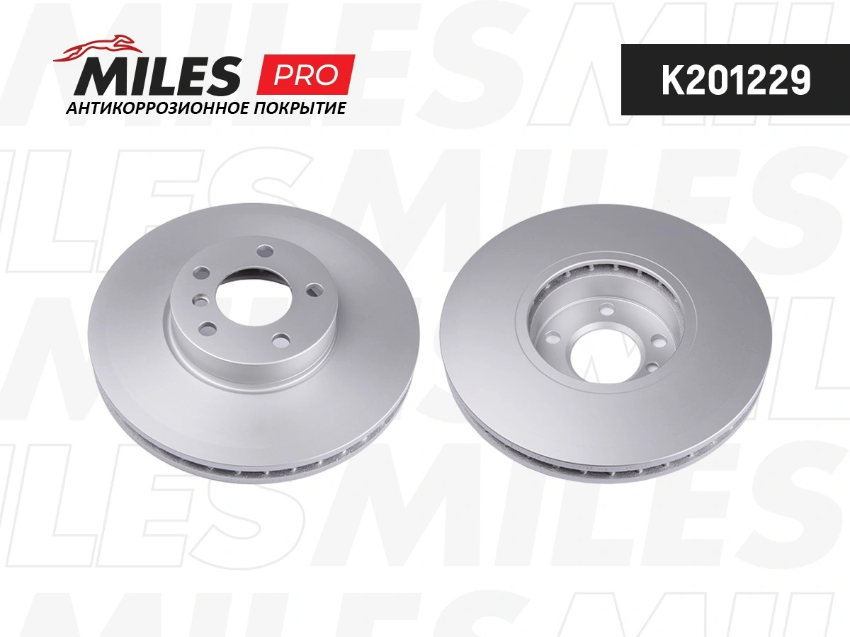 MILES féktárcsa - K201229 - TothCarparts
