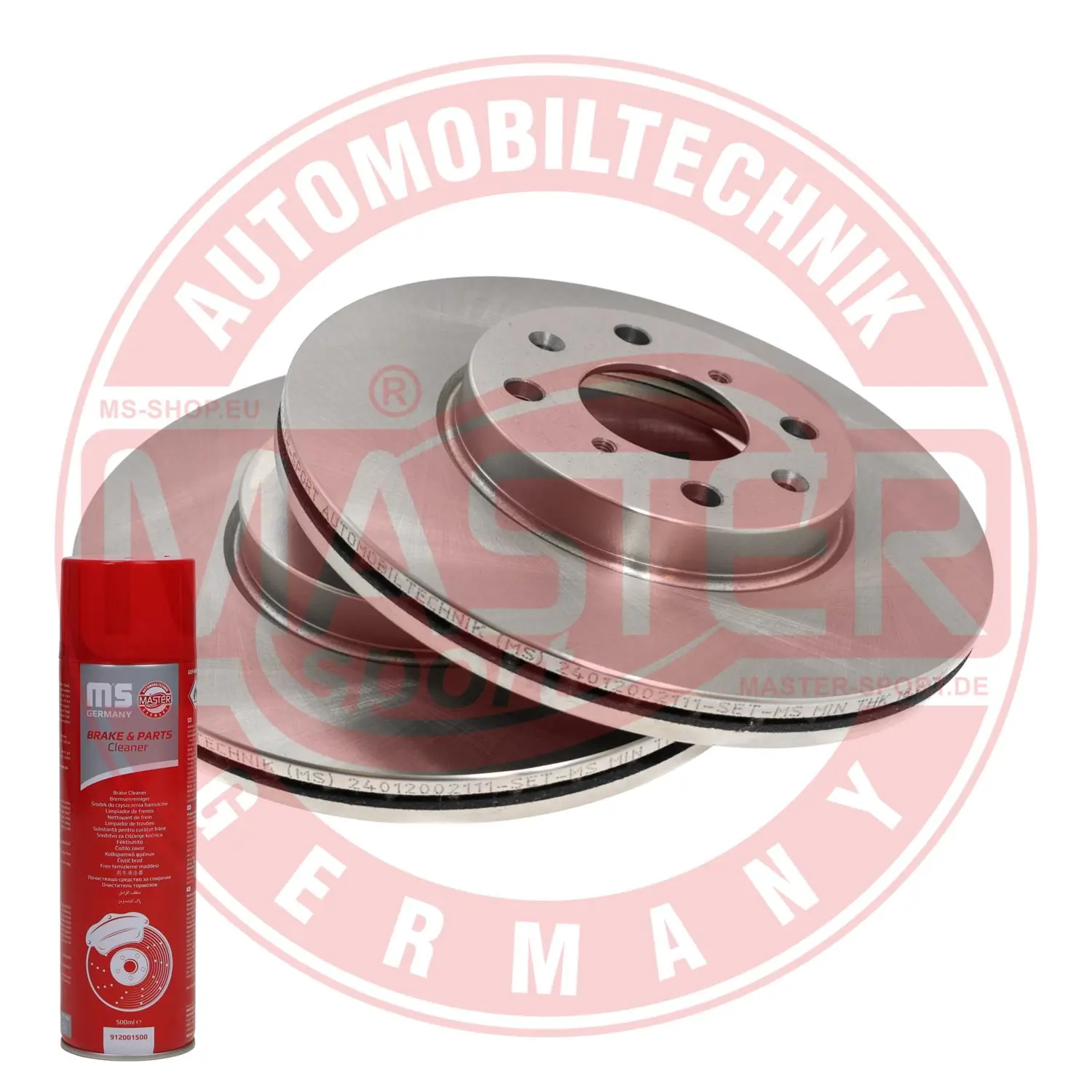 MASTER-SPORT GERMANY féktárcsa - 24012002111-SET-MSP - TothCarparts