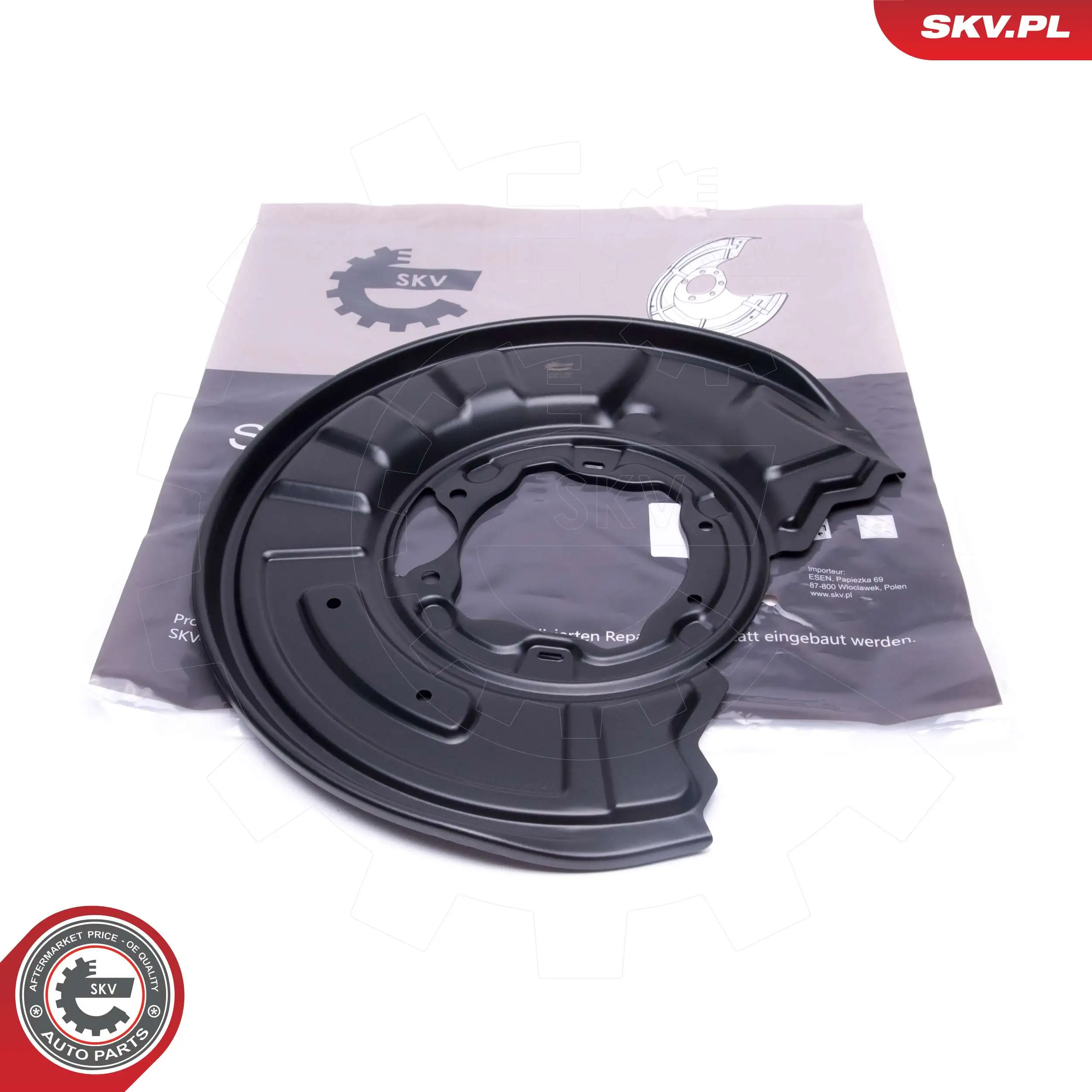 ESEN SKV terelőlemez, féktárcsa - 57SKV691 - TothCarparts