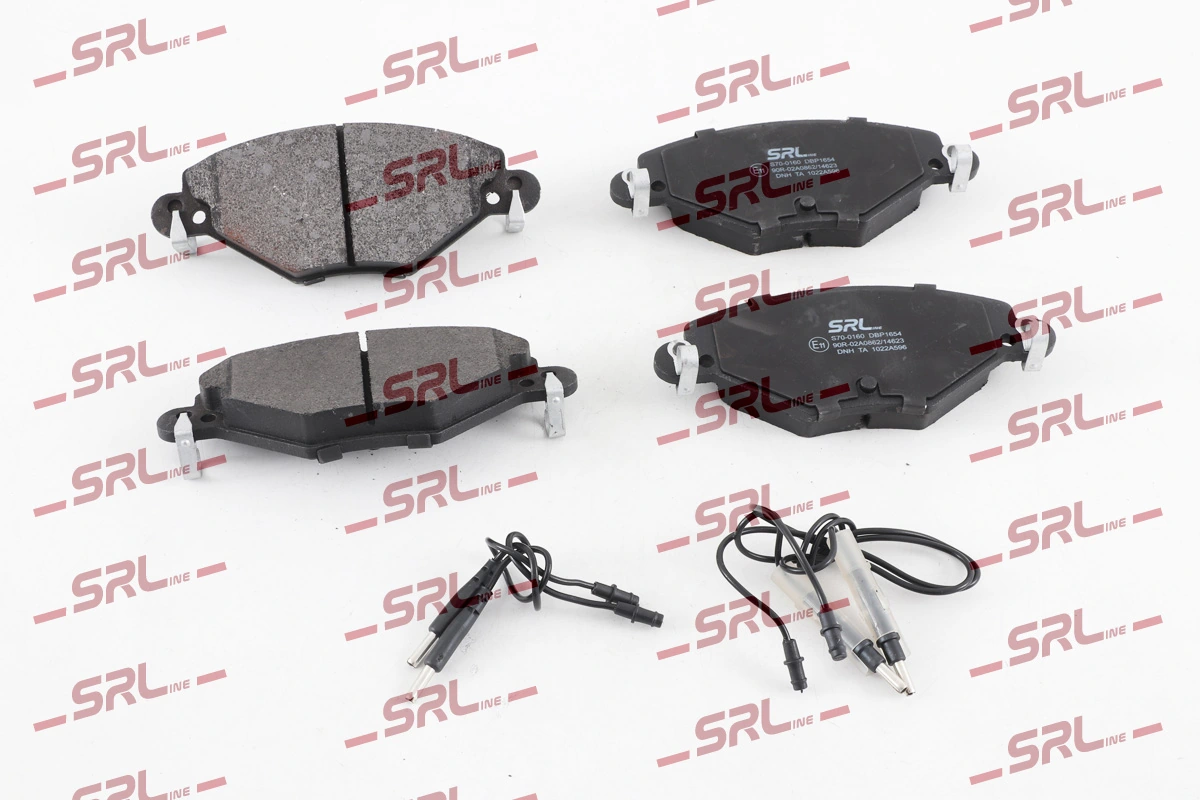 SRLine fékbetétkészlet, tárcsafék - S70-0160 - TothCarparts