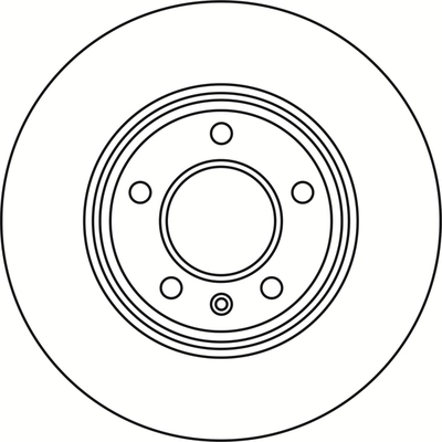 ABTEX féktárcsa - BD1549V - TothCarparts