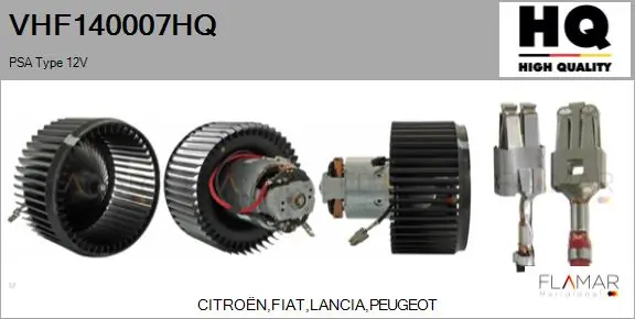 FLAMAR Utastér-ventilátor - VHF140007HQ - TothCarparts