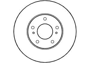 ABTEX féktárcsa - BD1179V - TothCarparts