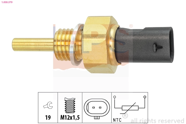 EPS érzékelő, hűtőfolyadék-hőmérséklet - 1.830.379 - TothCarparts
