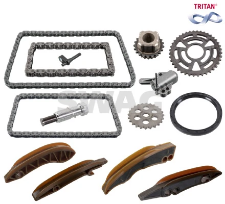 SWAG vezérműlánc készlet - 33 10 7544 - TothCarparts