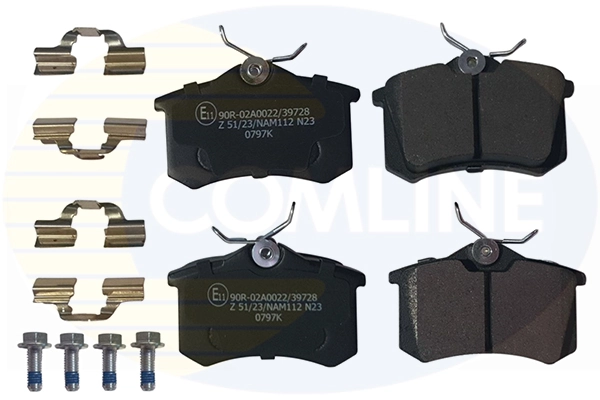 COMLINE fékbetétkészlet, tárcsafék - CBP0797K - TothCarparts