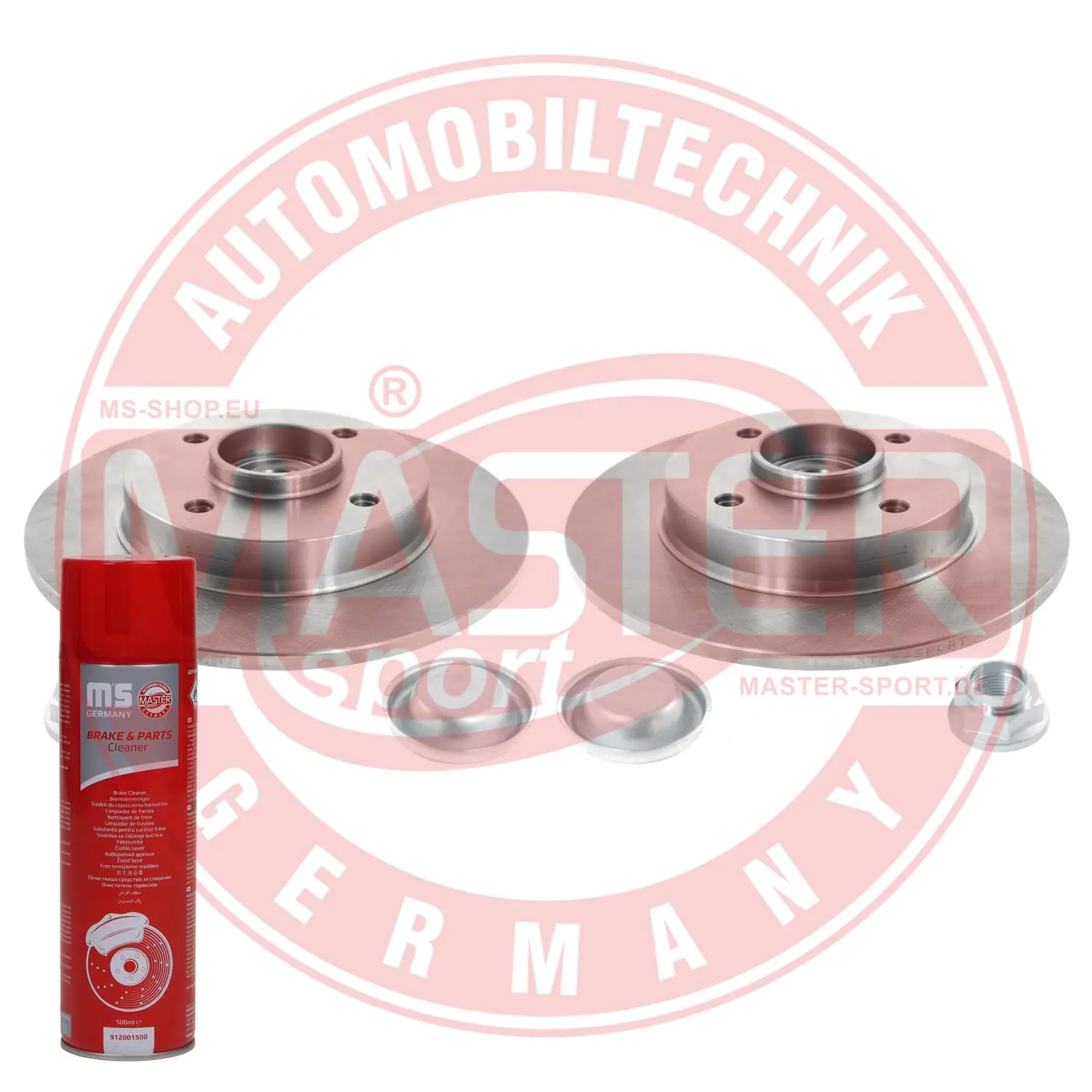 MASTER-SPORT GERMANY féktárcsa - 2401090150B-SET-MSP - TothCarparts