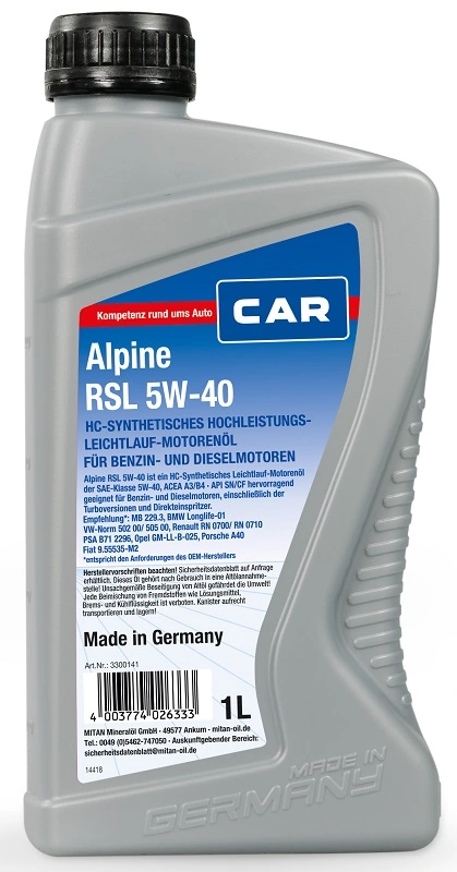 CAR-Alpine motorolaj - 3300141 - TothCarparts
