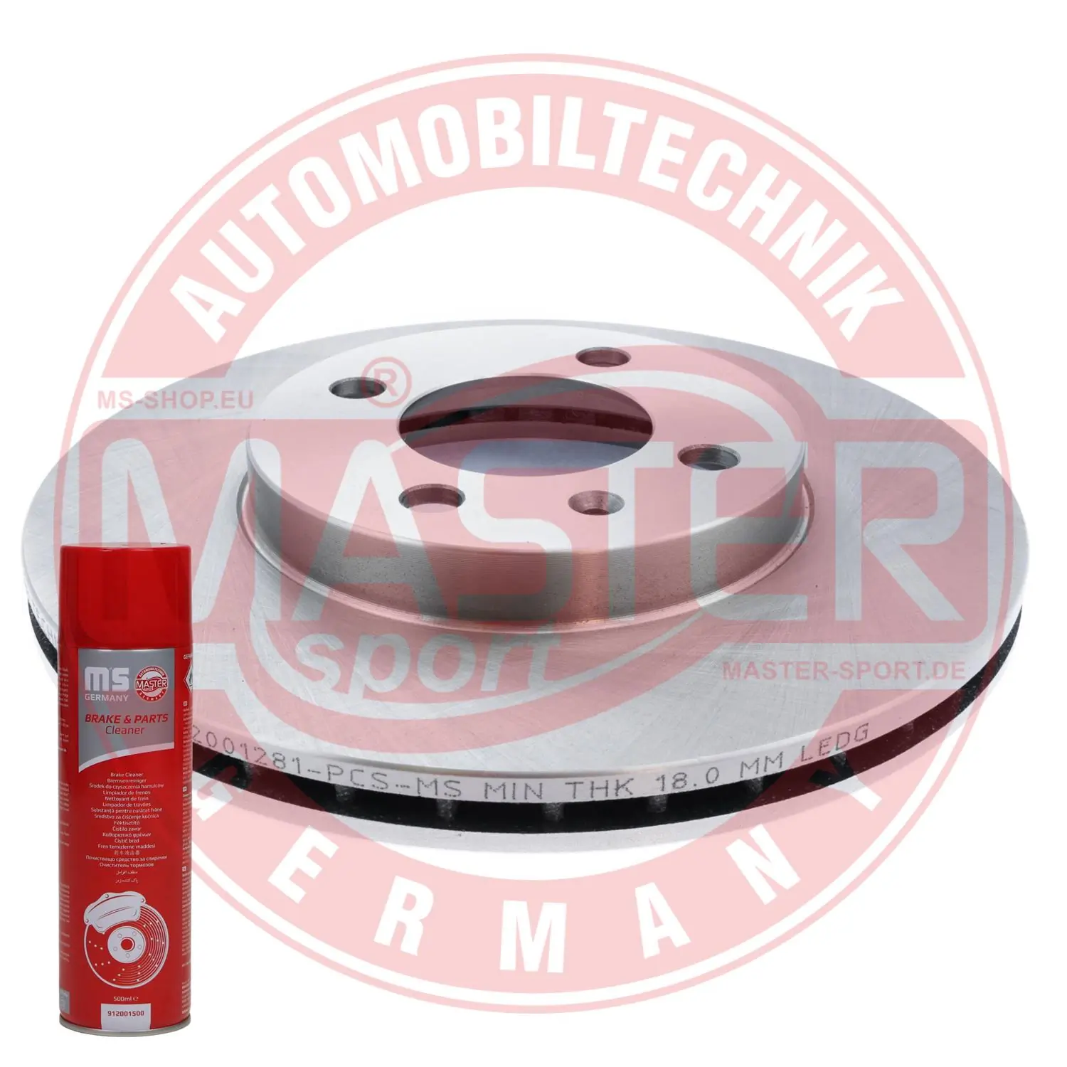 MASTER-SPORT GERMANY féktárcsa - 24012001281-PCS-MSP - TothCarparts
