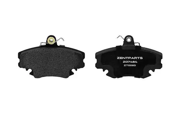 ZentParts fékbetétkészlet, tárcsafék - Z07484 - TothCarparts