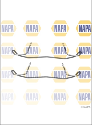 NAPA tartozékkészlet, tárcsafékbetét - NFK1351 - TothCarparts