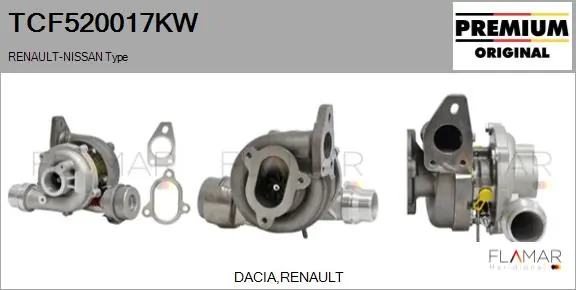 FLAMAR töltő, feltöltés - TCF520017KW - TothCarparts