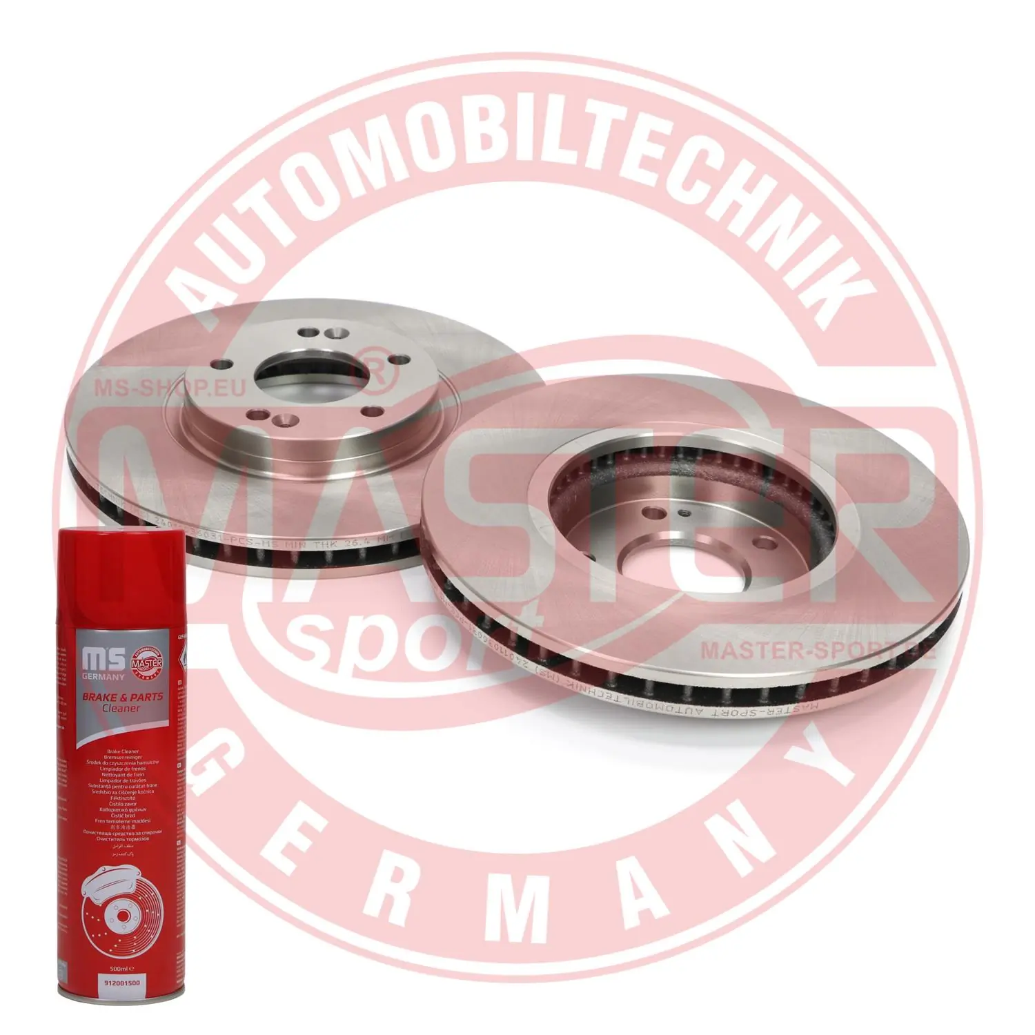 MASTER-SPORT GERMANY féktárcsa - 24011036031-SET-MSP - TothCarparts