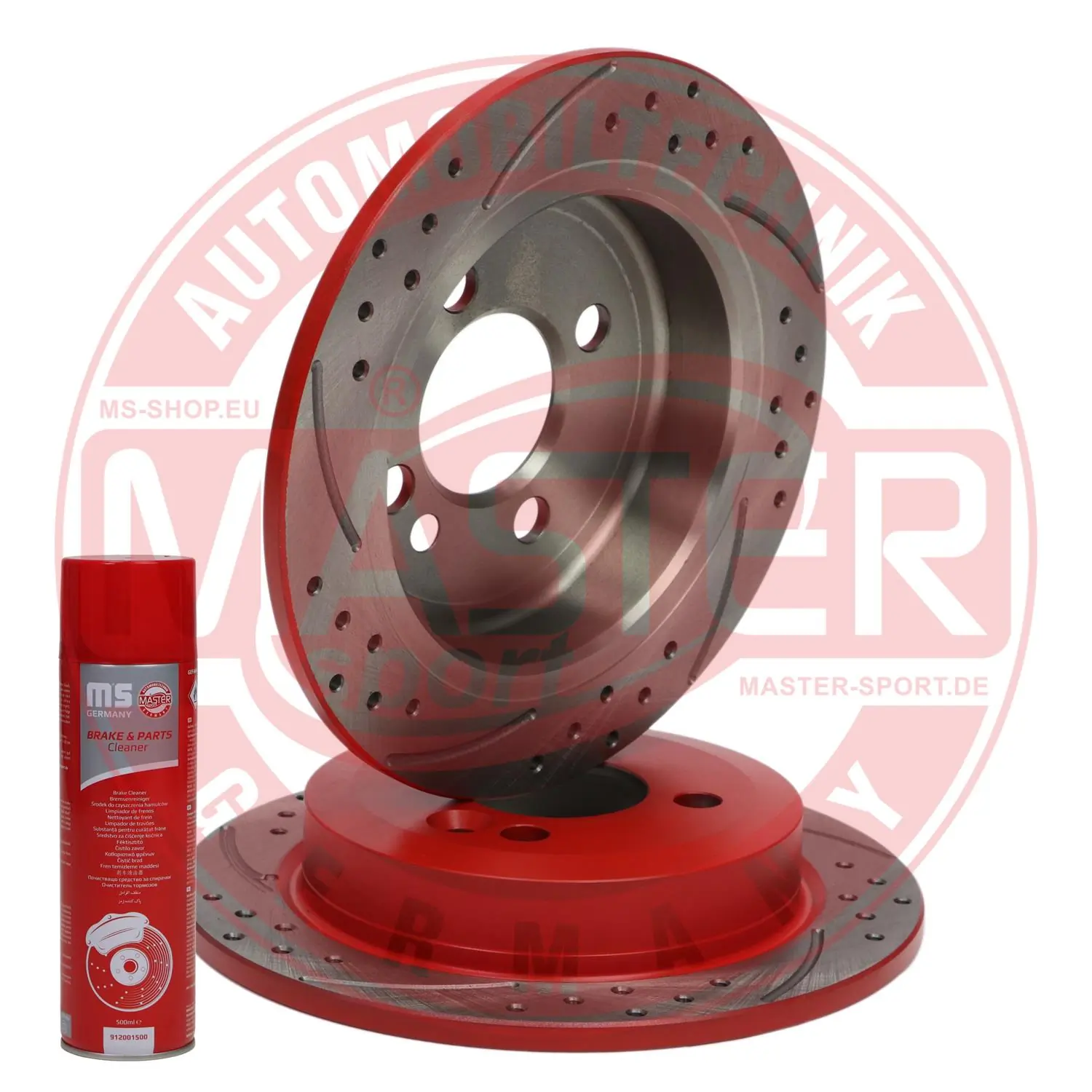 MASTER-SPORT GERMANY féktárcsa - 24011002711SE-SET-MSP - TothCarparts