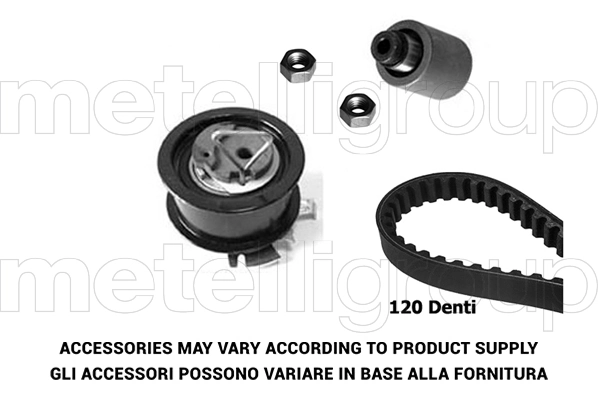 KWP Fogasszíjkészlet - TW034 - TothCarparts