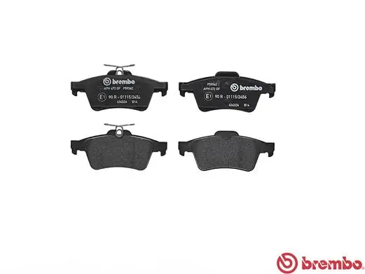 A.B.S. fékbetétkészlet, tárcsafék - P 59 042 - TothCarparts