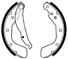 ABTEX fékpofakészlet - ABS335 - TothCarparts