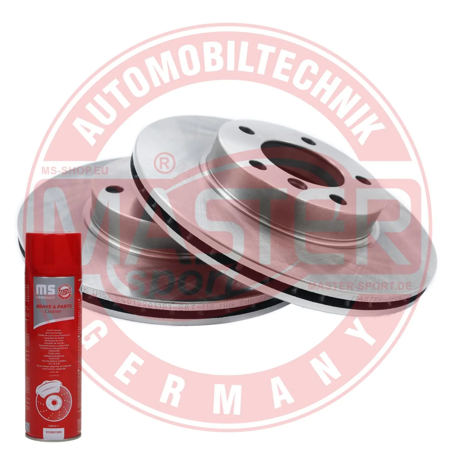 MASTER-SPORT GERMANY féktárcsa - 24012201151-SET-MSP - TothCarparts