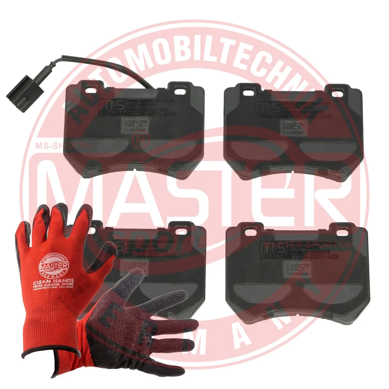MASTER-SPORT GERMANY fékbetétkészlet, tárcsafék - 13046048672N-SET-MSP - TothCarparts