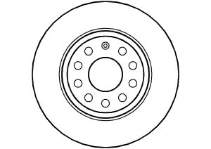 ABTEX féktárcsa - BD1332S - TothCarparts