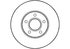 ABTEX féktárcsa - BD1213V - TothCarparts
